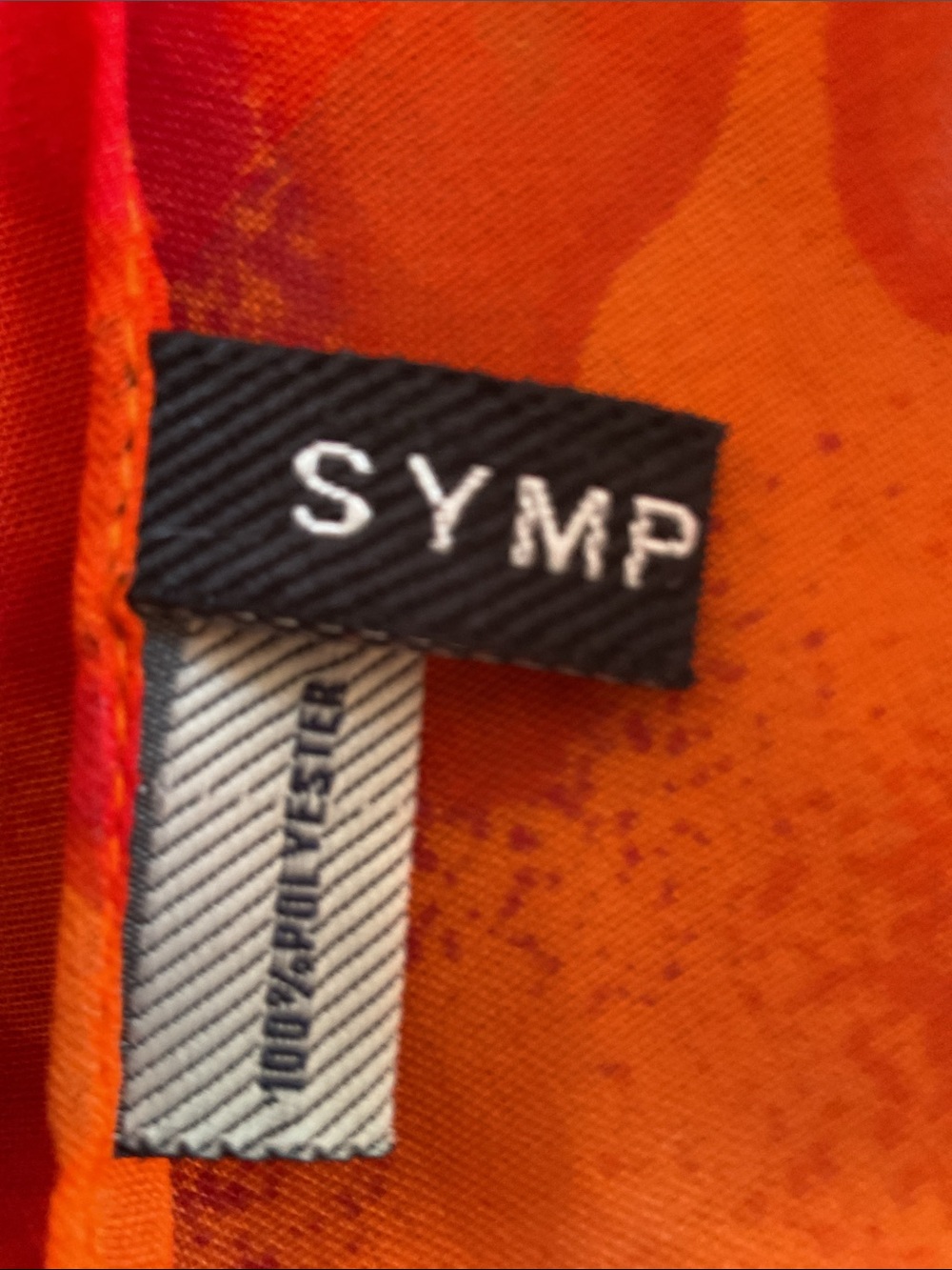 Symphony Patterned Scarf/Cover Up - Picture 4 of 8